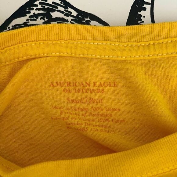 American Eagle Ombre “Buenos Aires” Shirt Top Hippie Boho size small - Picture 6 of 7